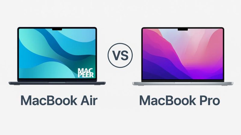 MacBook Air o MacBook Pro? La guida definitiva per scegliere il portatile Apple più adatto