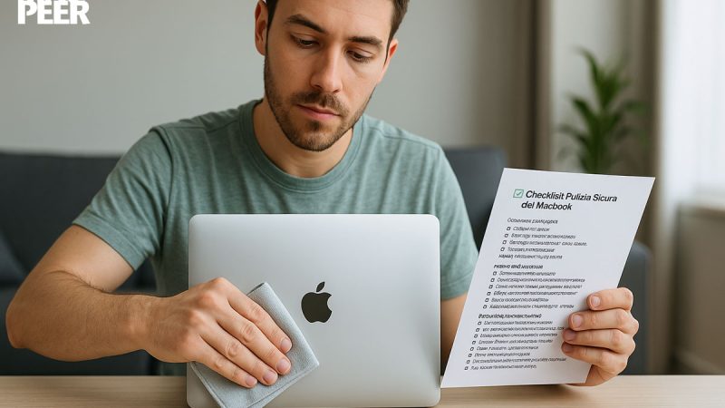 Come pulire correttamente un MacBook