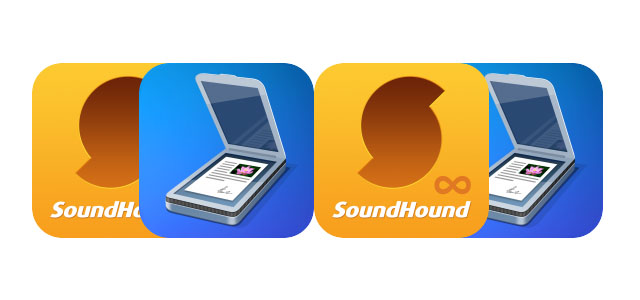 Scanner Pro e Soundhound ∞ gratis