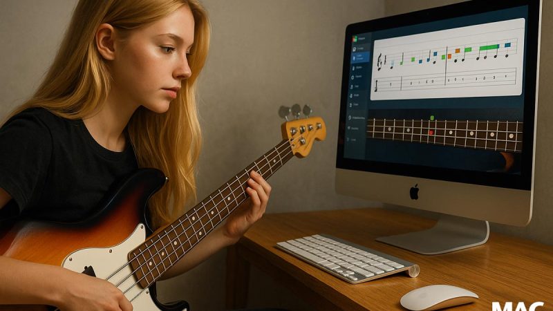 Studiare il basso con il Mac