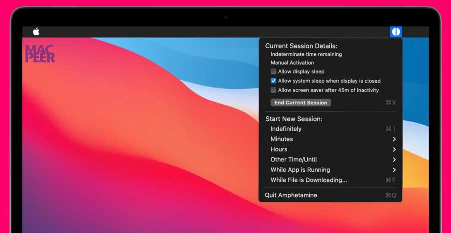 Amphetamine è un’app gratuita che serve a mantenere sveglio il Mac, impedendogli di andare in stop