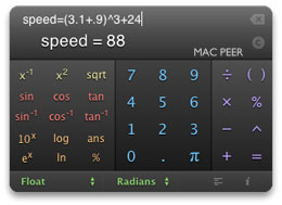 Calcolatrice Scientifica Widget per Dashboard