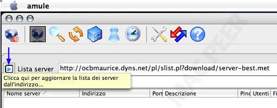 lista server